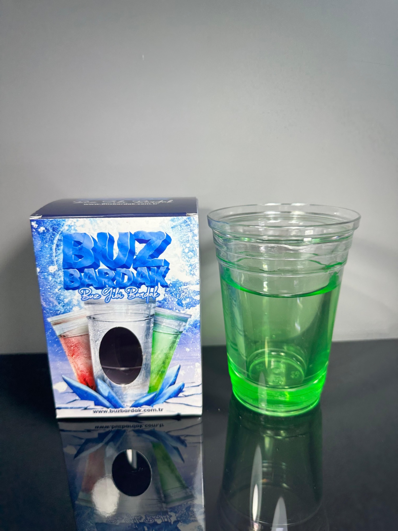 Buz Bardak Yeşil