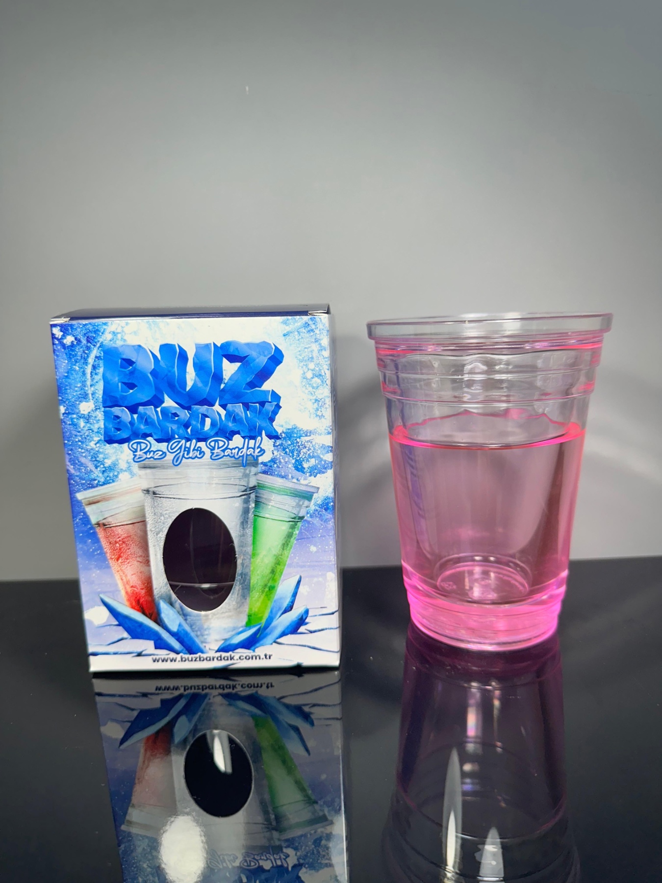 Buz Bardak Pembe